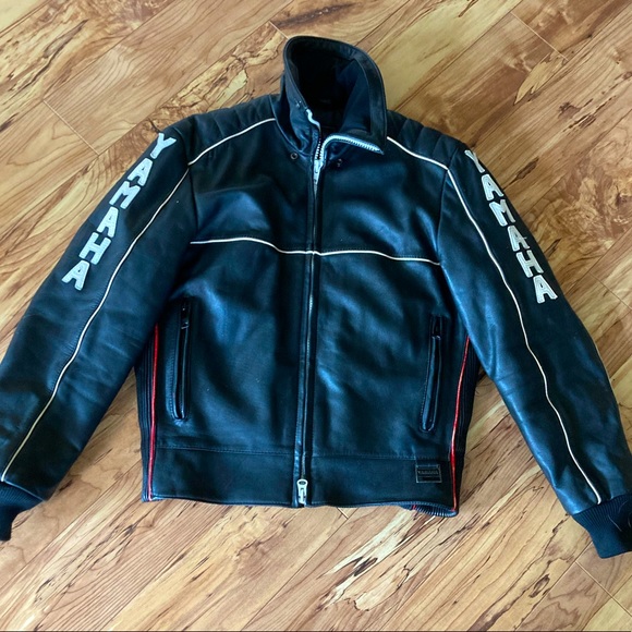 yamaha Other - Yamaha leather coat men’s M vintage snowmobile